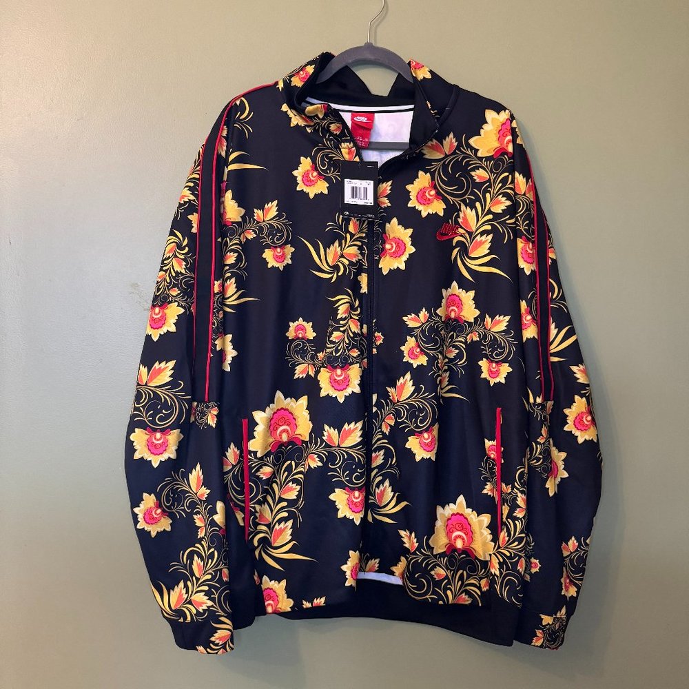 Nike Russian-Floral Inspired Track Jacket N98 Men's Khokhloma Tribute (NWT)